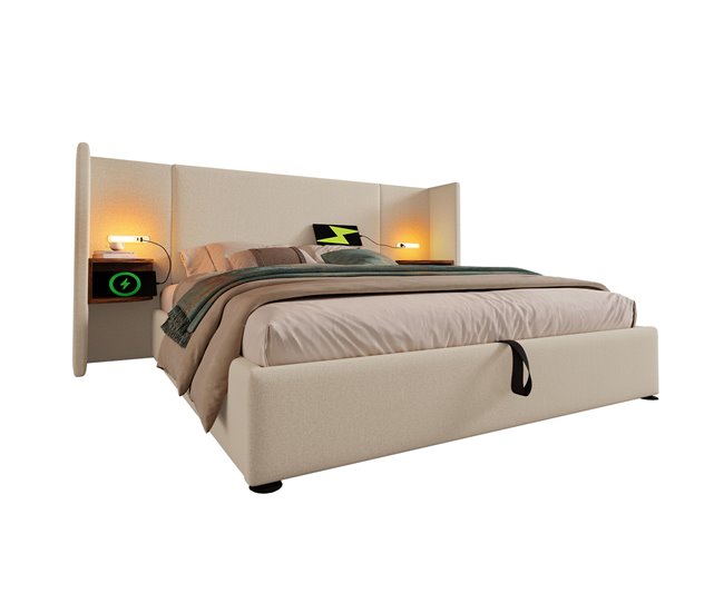 Canapés abatibles Beige