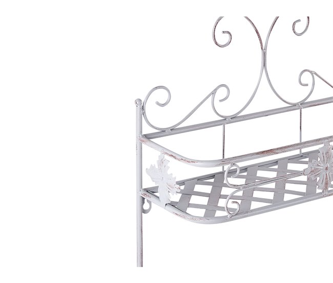 Beliani Estante de baño MARAYES Gris