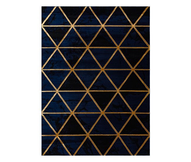 Alfombra EMERALD exclusivo 1020 glamour 180x270 Azul