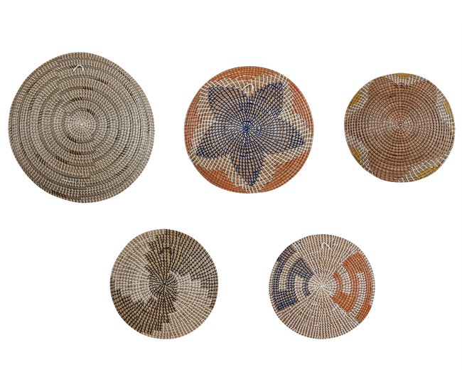 Beliani Decoración de pared PARORE Beige