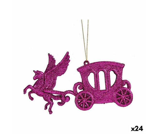 Adorno Navideño Fucsia