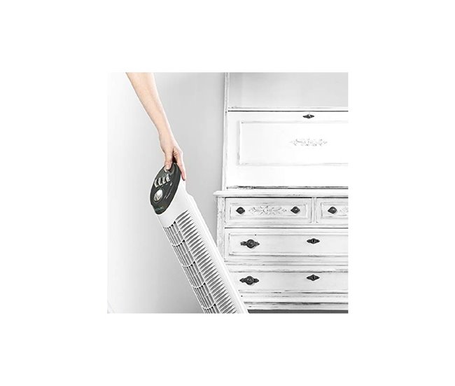 Ventilador de torre EnergySilence 790 Skyline Cecotec Blanco