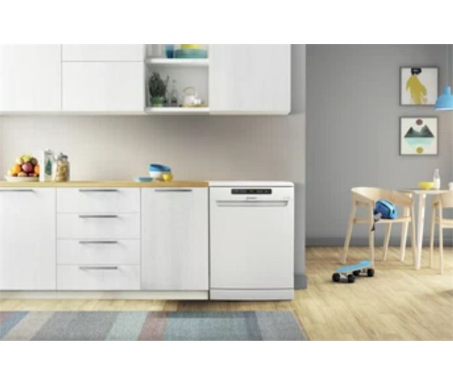 Lavavajillas 60CM 14 Cubiertos INDESIT DFO 3T133 A F X  Blanco