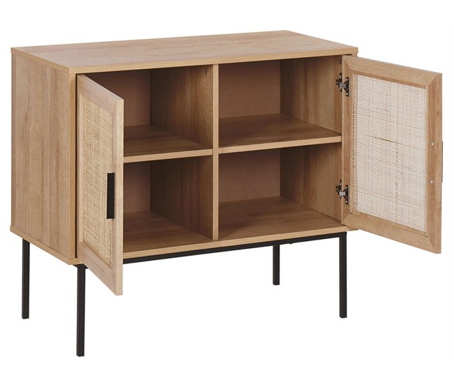 Beliani Aparador PASCO 80 Marron