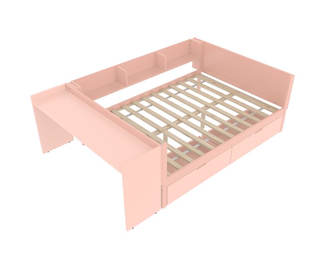 Camas nido 164x242 Rosa