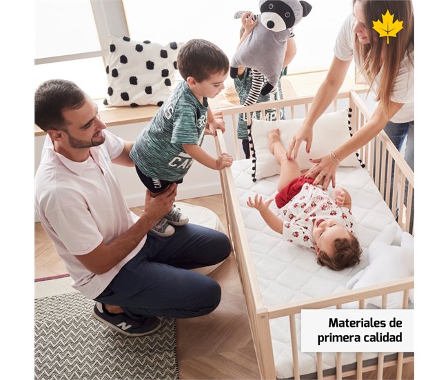 Colchon de Cuna | Funda Lavable | Versatilidad | Antireflujo 