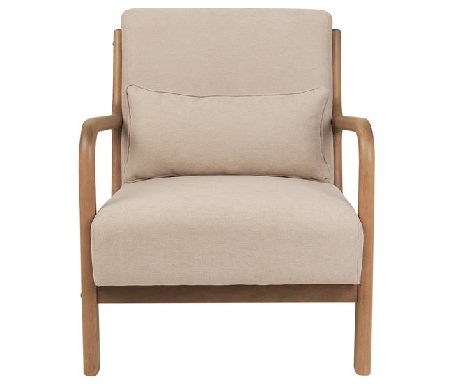 Beliani Sillón SKOVDE Beige