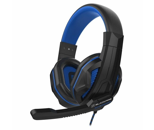 Auriculares con Micrófono Gaming Negro