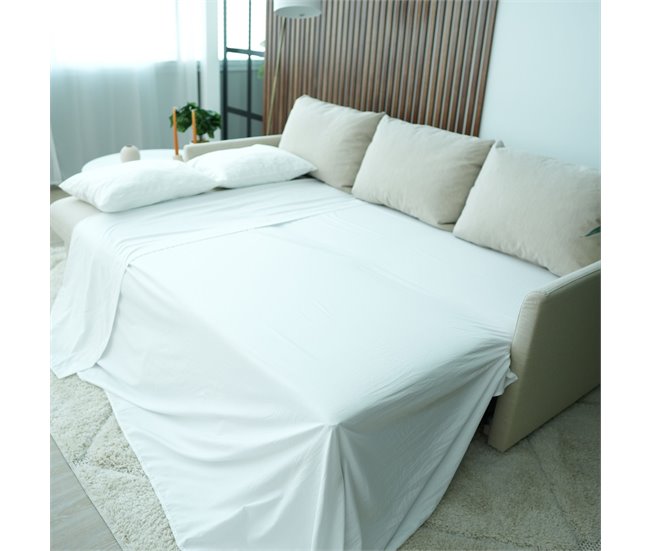 BUDWING Orlando Sofá Cama Beige