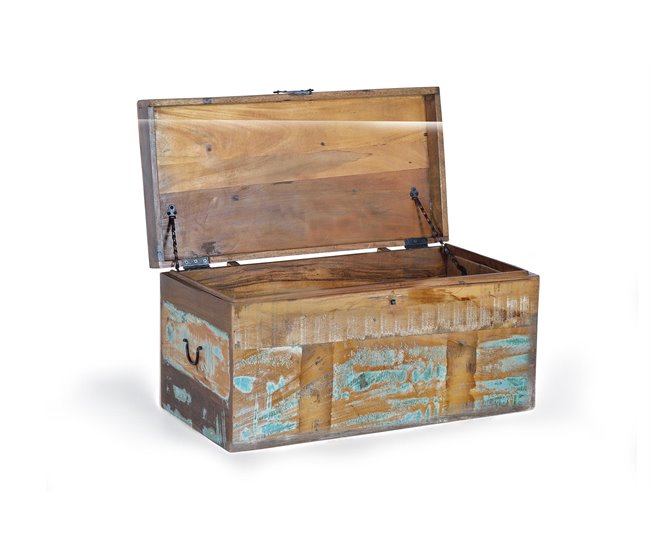 BAUL MADERA DE MANGO  .Giner y Colomer Multicolor