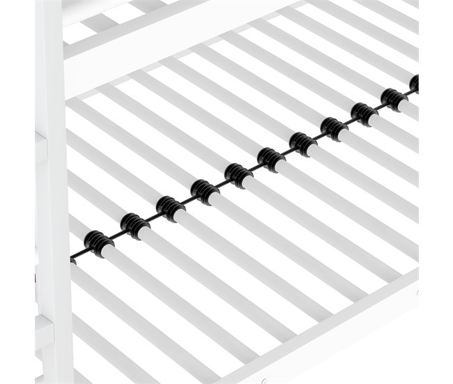 Cama litera 95x204 Blanco