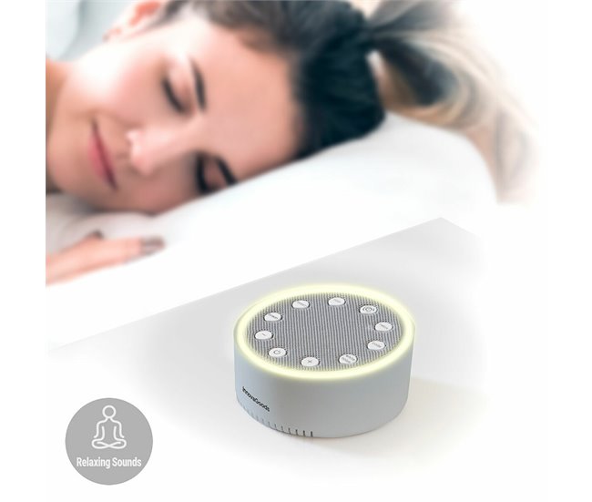 Máquina de Ruido para Dormir Gris