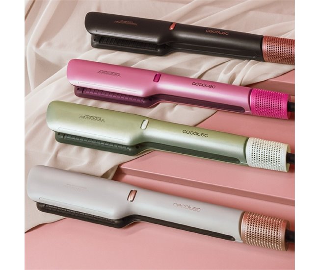 Cecotec Plancha de Pelo con Aire Air Lisse Verde