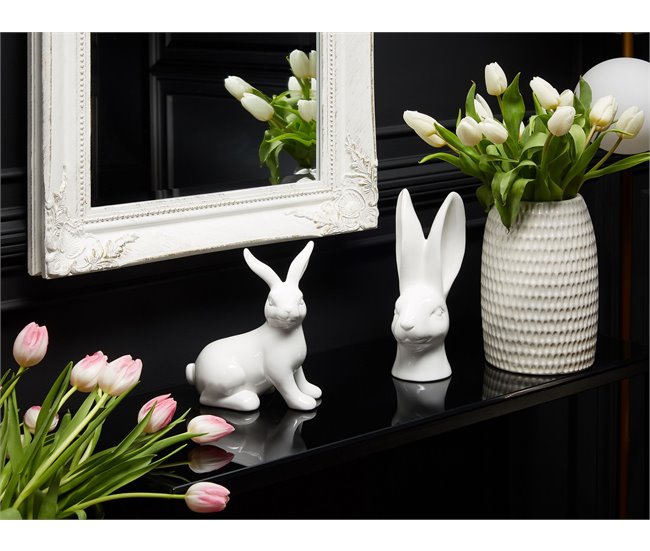 Beliani Accesorio decorativo GUERANDE Blanco