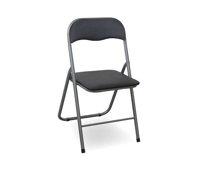 Silla plegable ALIZEE III Negro/ Gris