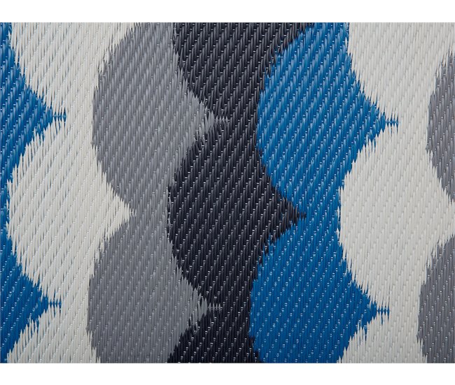 Beliani Alfombra de exterior BELLARY Multicolor