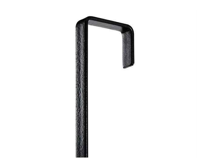 Beliani Estante de baño TAYASU Negro