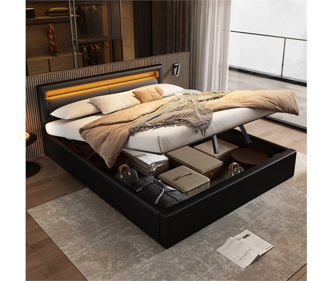 Canapés abatibles Negro