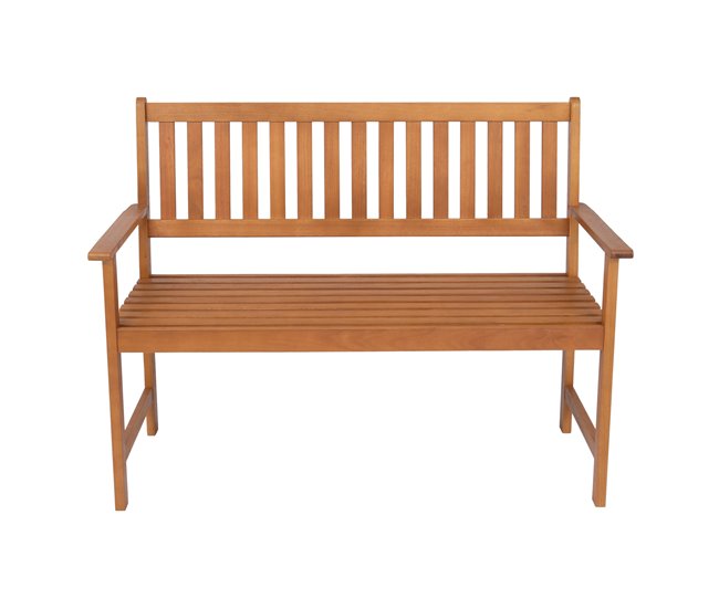 Banco para exterior Canzano 2 plazas madera Natural