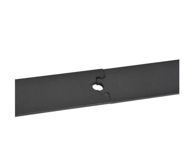 Kit de Accesorios para Puerta Corredera Acero al Carbono HOMCOM 200 Negro