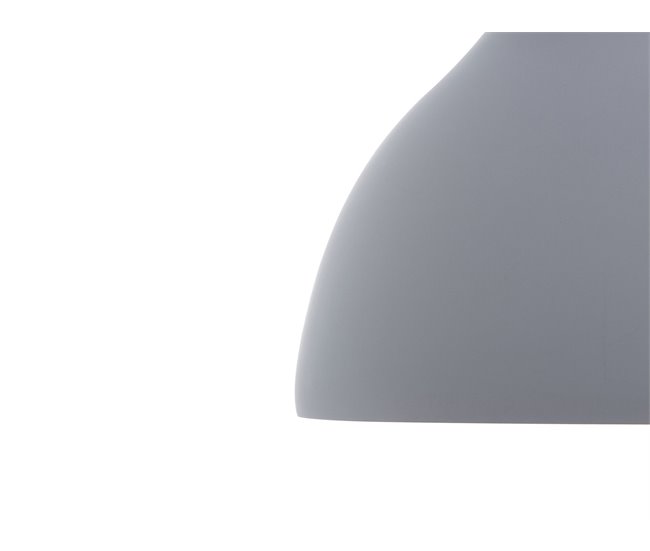 Lámpara de techo LAMBRO Beliani Gris Claro