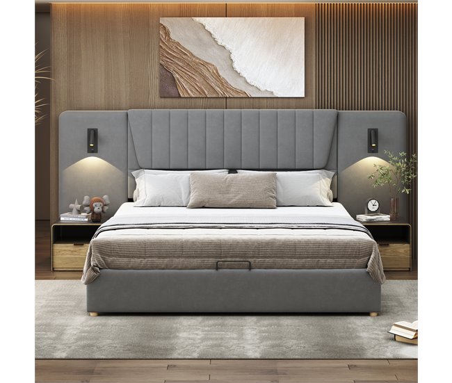 Canapés abatibles Gris