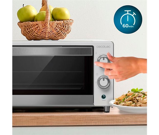 Cecotec Horno de sobremesa Bake Toast 1090 Blanco