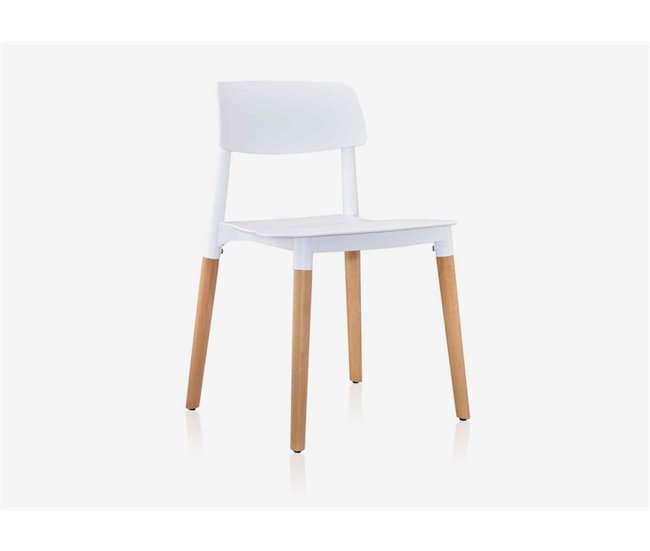 Silla de cocina fija AGATA Amarillo