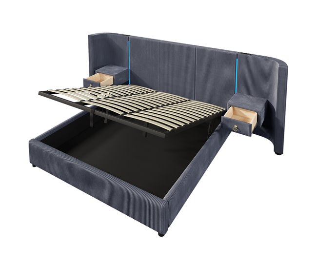 Canapés abatibles Gris