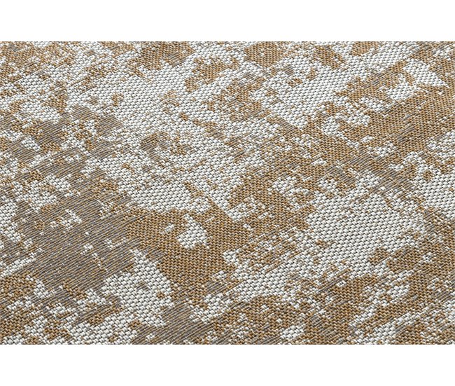 Alfombra CASA ECO sisal BOHO  vintage 2809 / antracita, alfombra 114x170 Crema