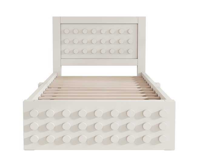 Camas infantiles 95x200 Blanco