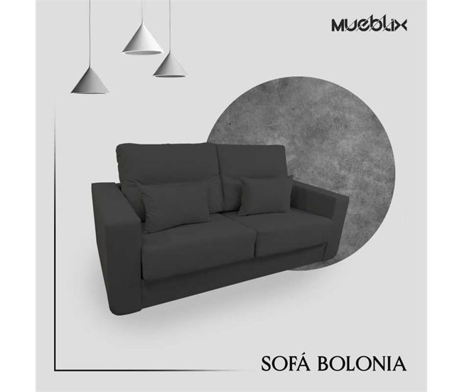 Sofa cama Italiano Bolonia Antracita