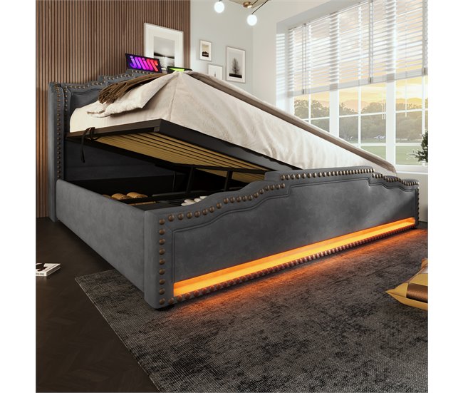 Canapés abatibles Gris