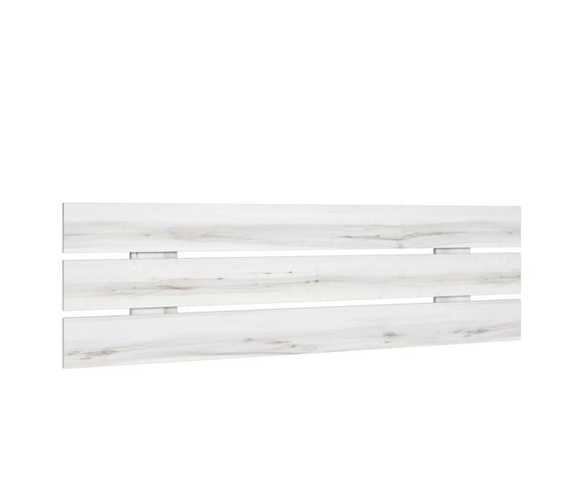 Cabecero Matrimonio Lucca Estilo Contemporáneo Blanco