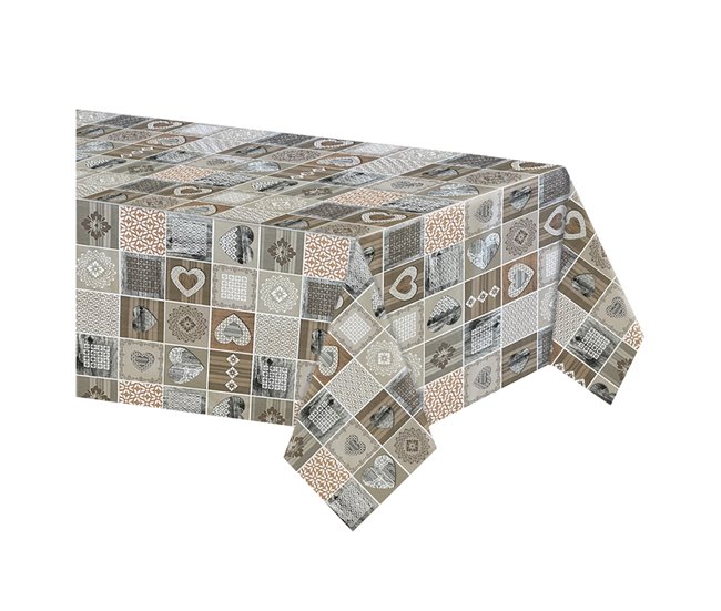 Acomoda Textil - Mantel de Hule al Corte (Love) 
