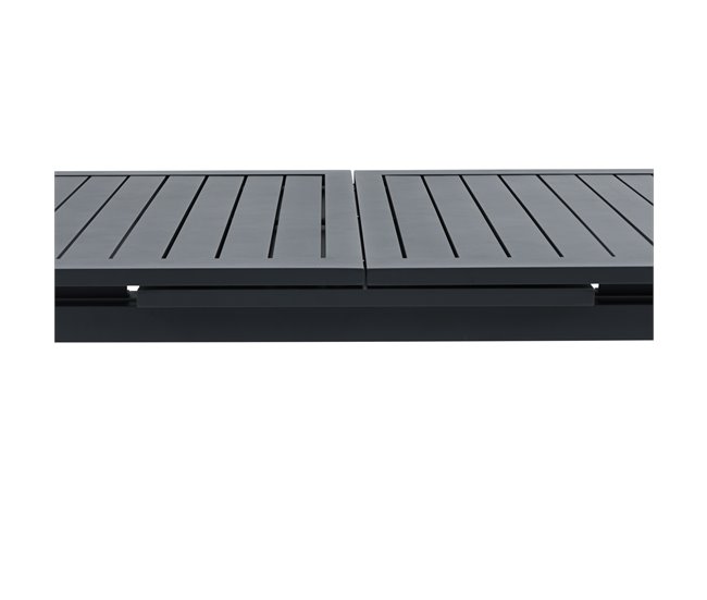 Mesa extensible de jardín ORION gris oscuro Gris Oscuro