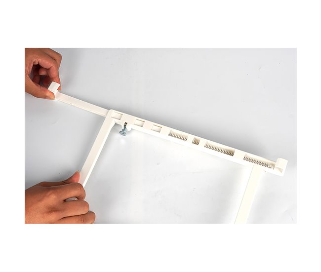 Organizador extensible de frigorífico con 8 estantes Multicolor