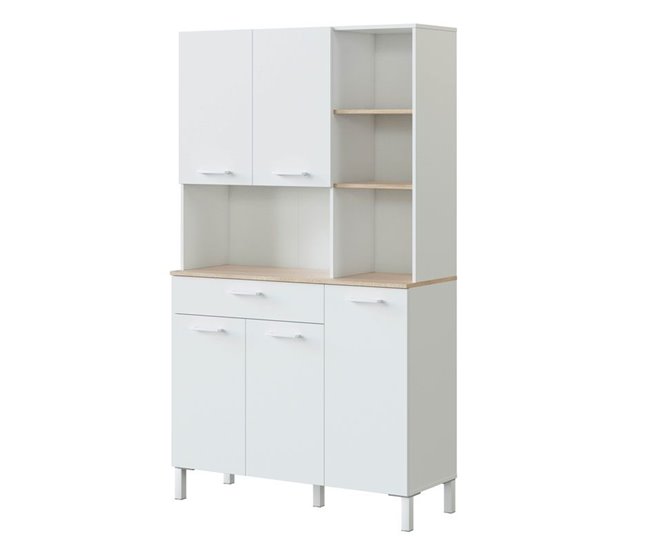 Alhacena de cocina 5 puertas Blanco