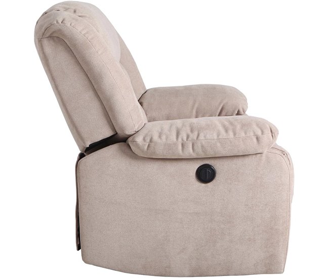 Sillón relax de tela CHEF2 Vison