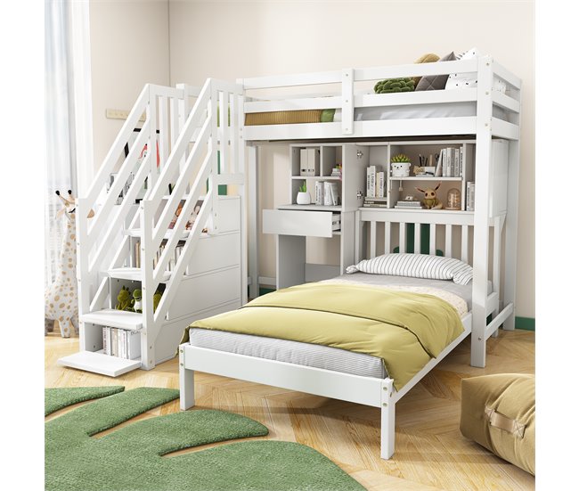 Cama litera Blanco