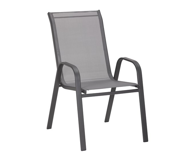 Silla de jardín SORA color gris  Gris