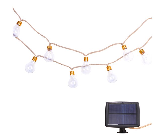 Guirnalda solar MOLLI marca ARTECONFORT Marron