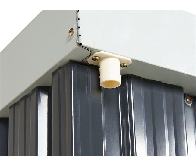 Beliani Cobertizo de jardín UMBRIA Grafito