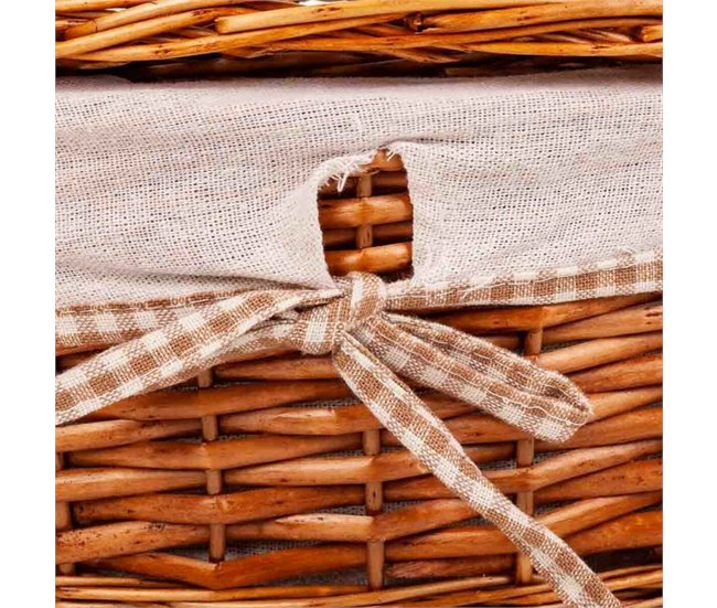 Cajas de almacenamiento Marron