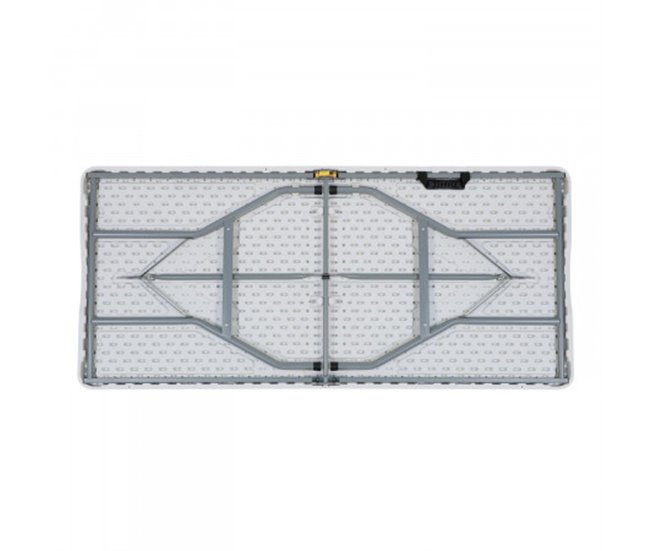 Pack 2 Mesas Plegables Rectangular Catering Thinia Home 150x70 Blanco