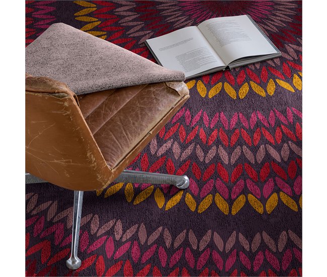 Alfombra decorativa RUSG&RUGS MANDALA 80x150 Multicolor