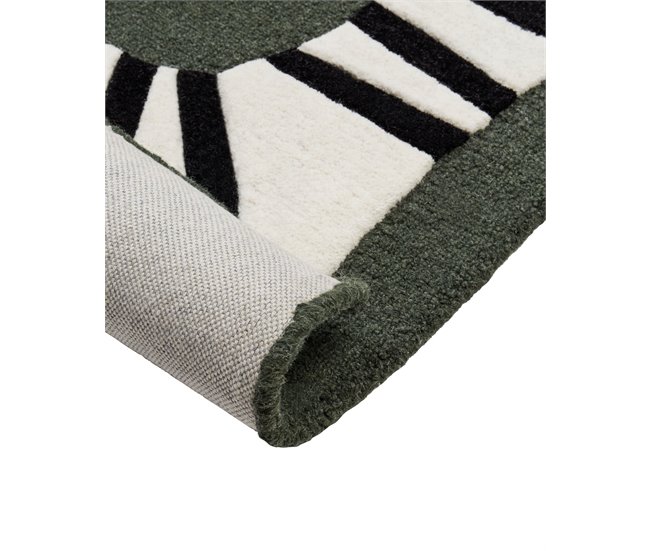 Beliani De pelo corto OKAPI Verde Oscuro