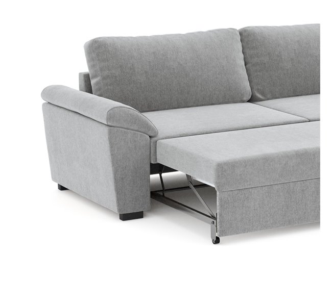 Sofá cama 3 plazas HANSAN Gris