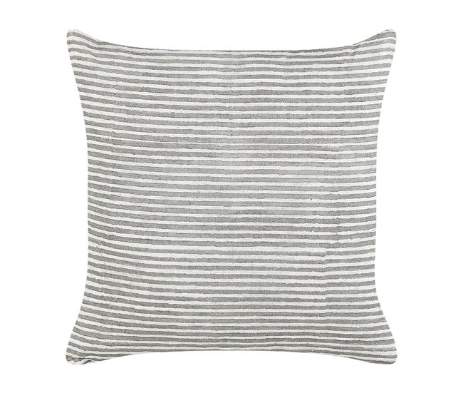 Beliani Cojín decorativo KANPAS Gris