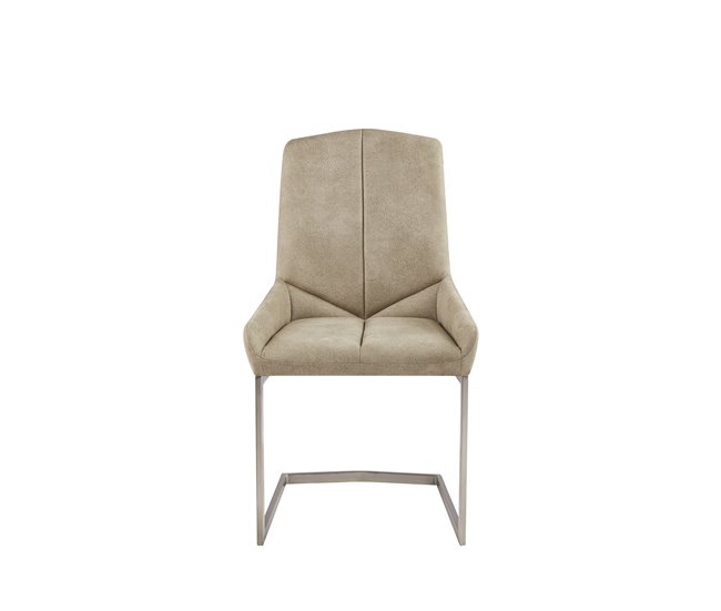 Silla de comedor MILENIUM pack 2 unidades color arena Arena